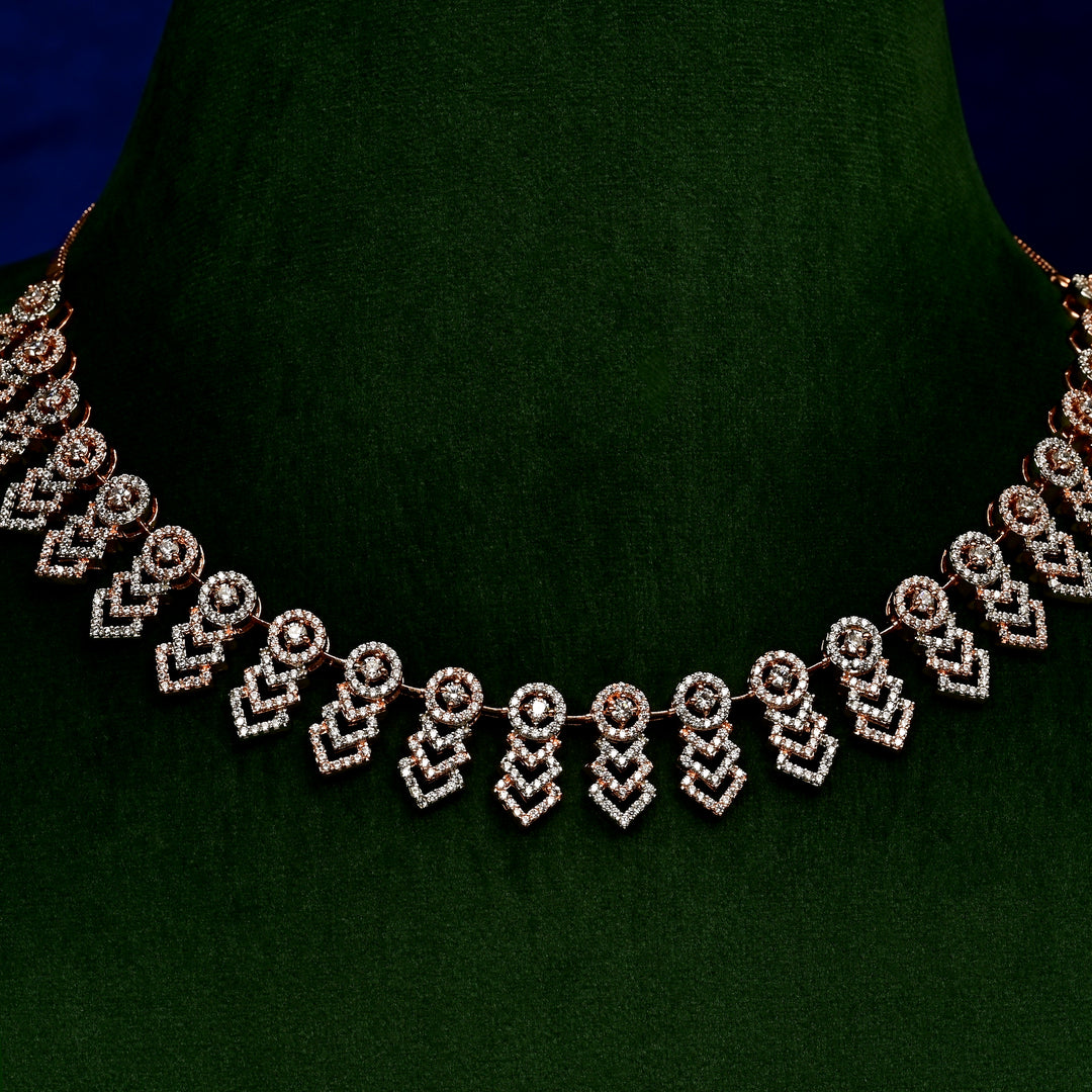 CZ Necklace Set