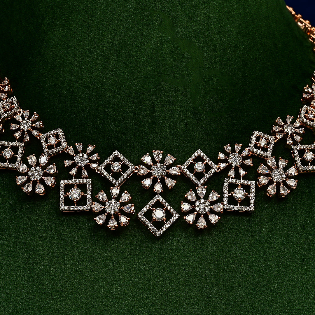 CZ Necklace Set