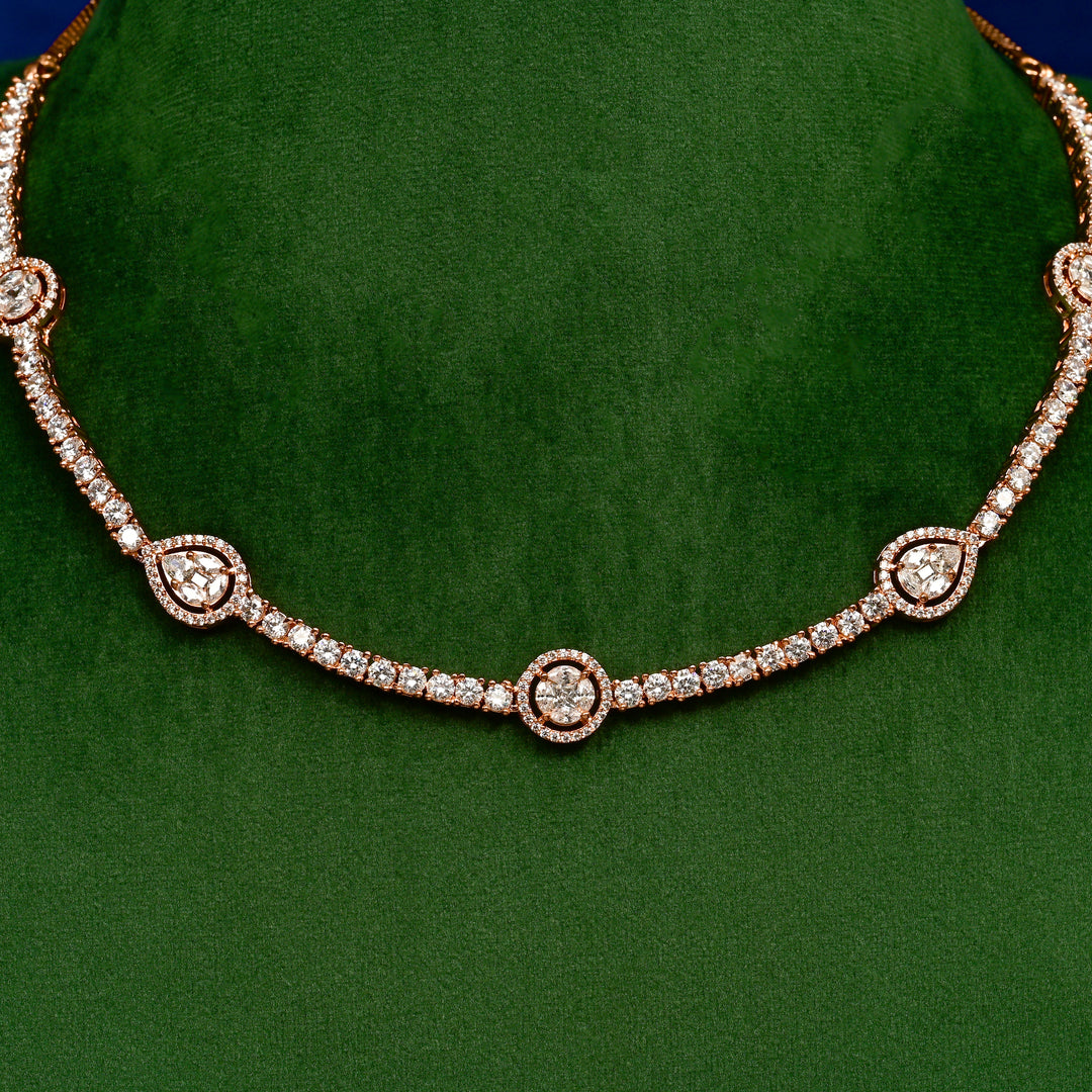 CZ Necklace Set