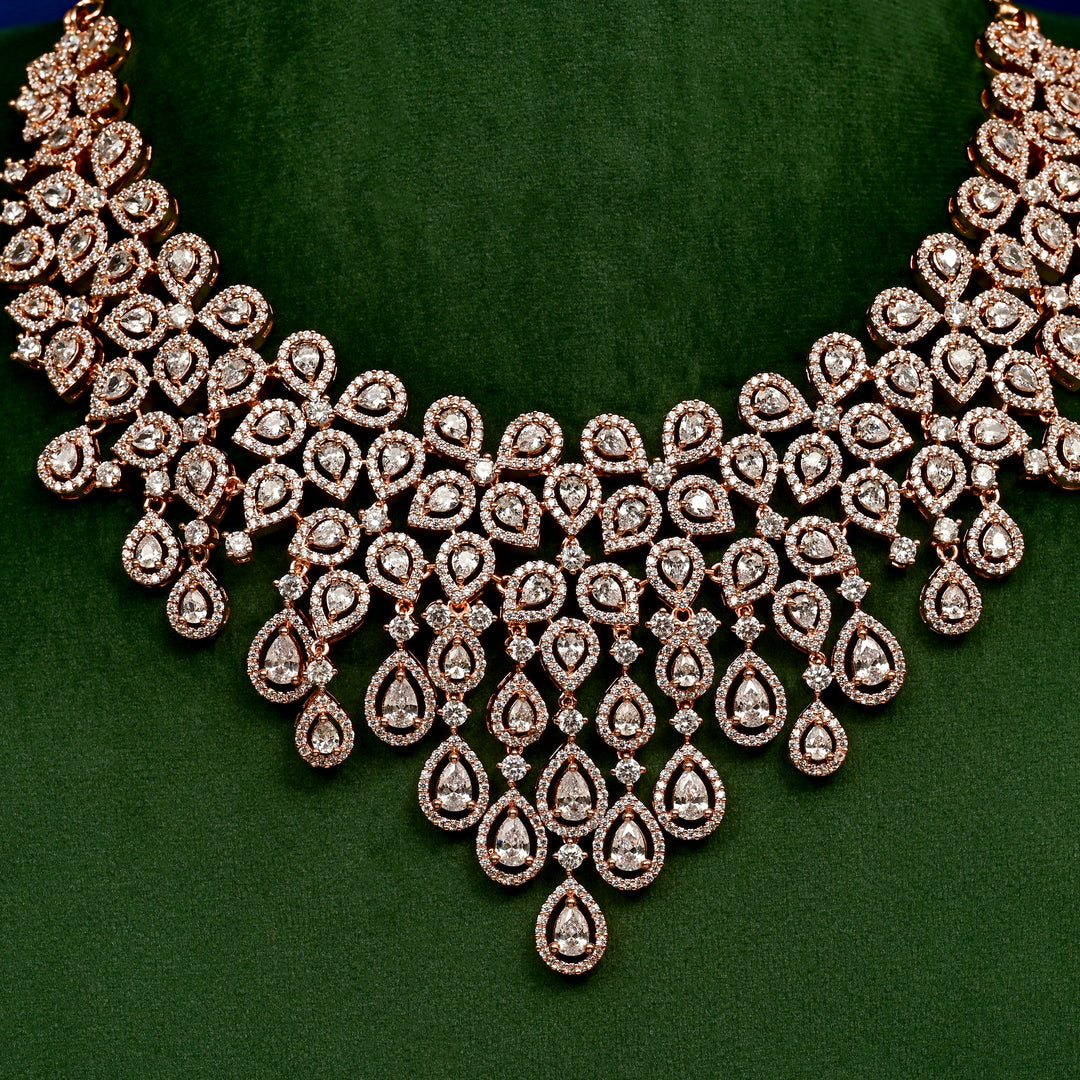 CZ Necklace Set