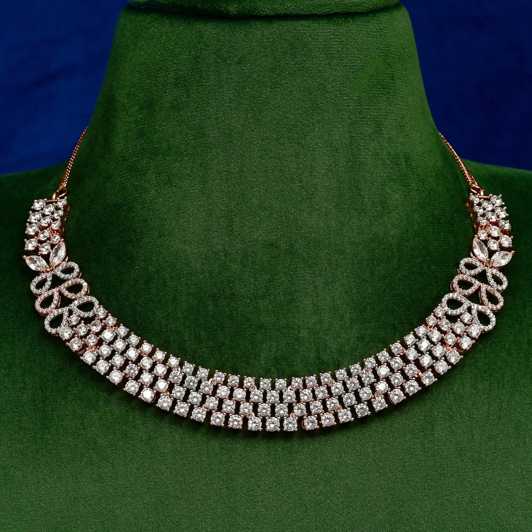 CZ Necklace Set