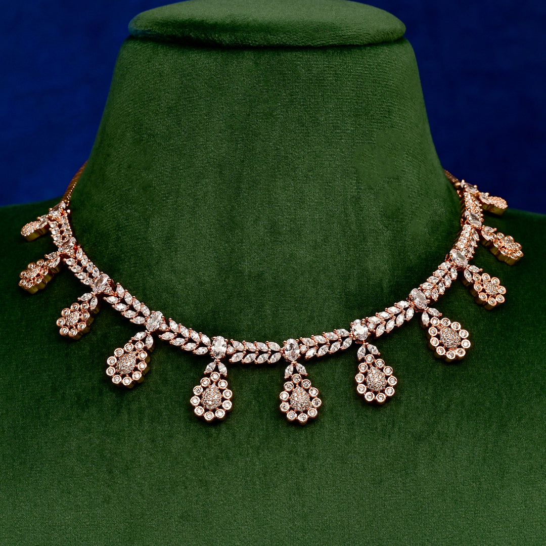 CZ Necklace Set