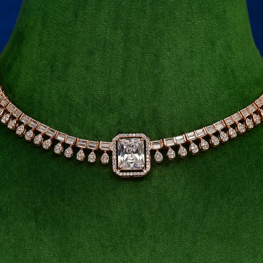 CZ Necklace Set