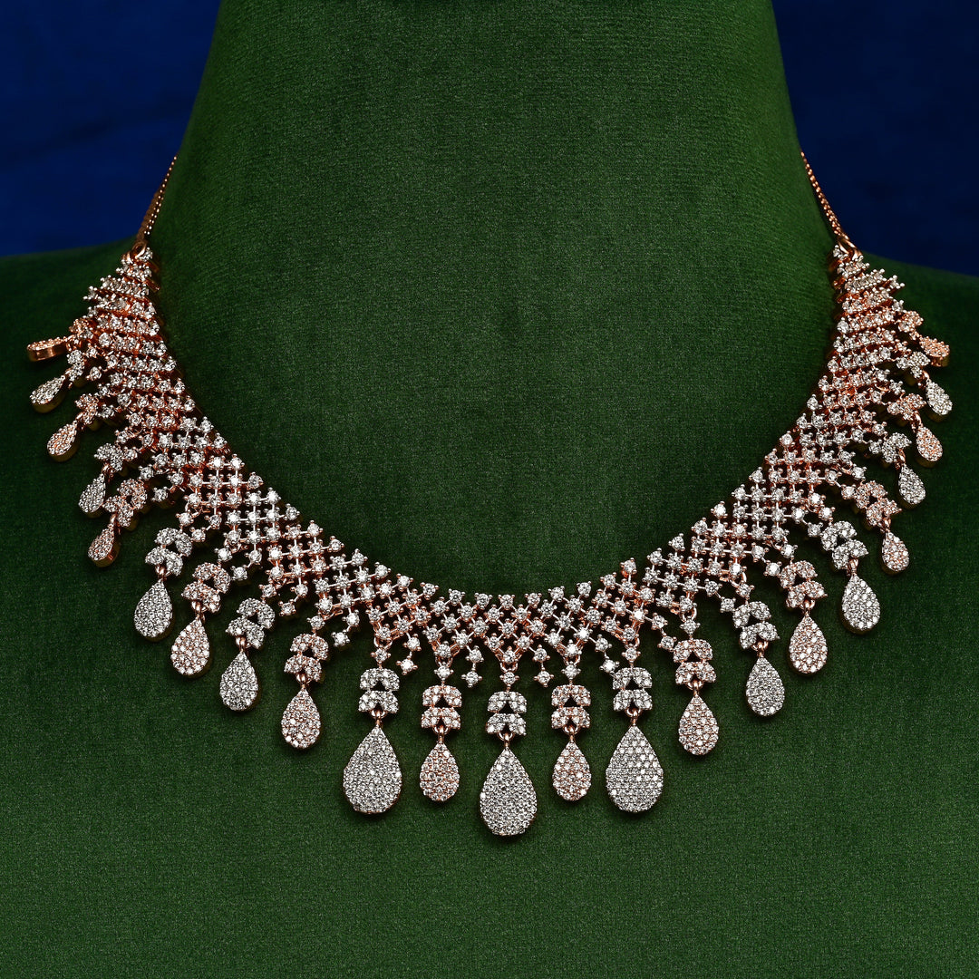 CZ Necklace Set