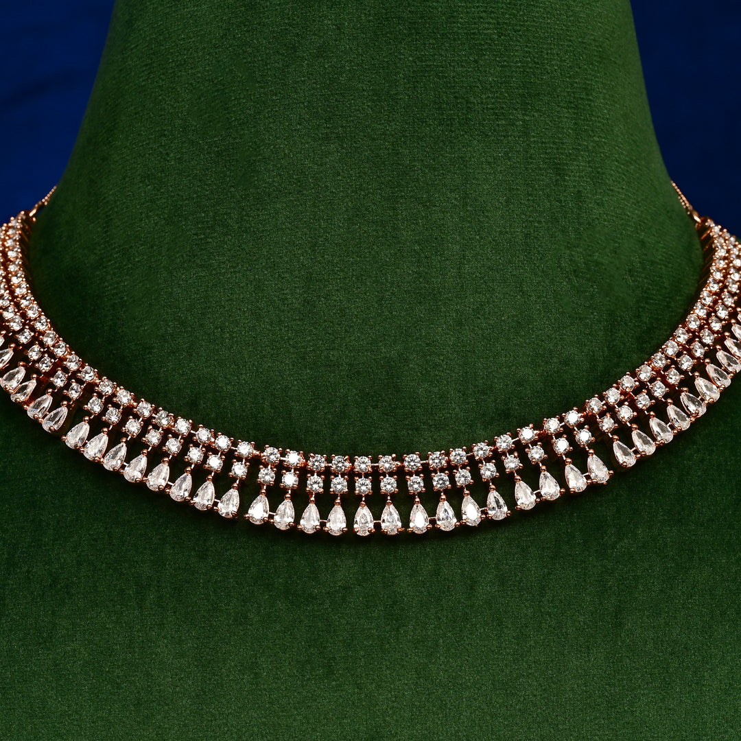 CZ Necklace Set