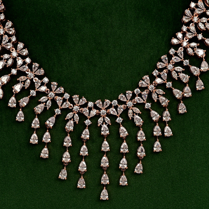CZ Necklace Set