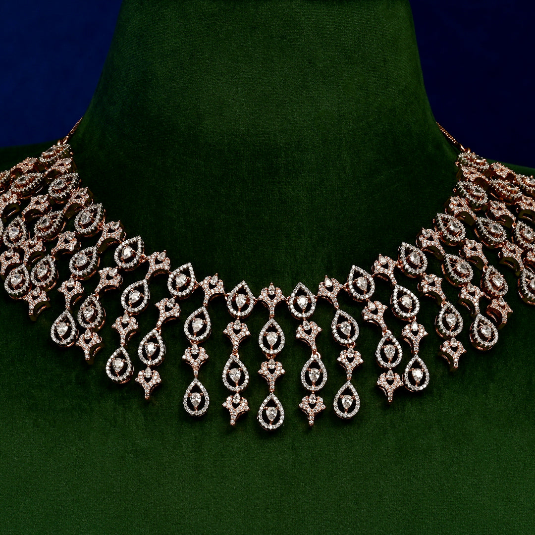 CZ Necklace Set
