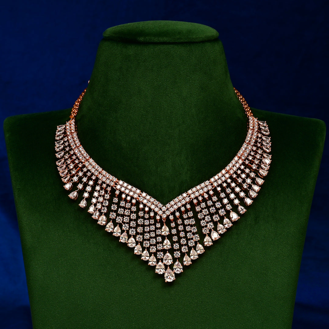 CZ Necklace Set