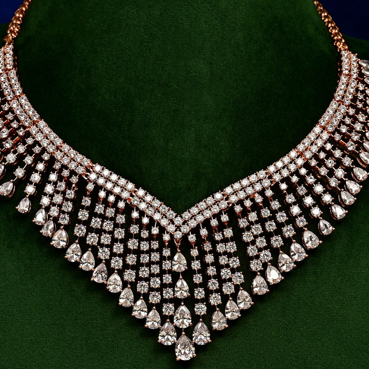 CZ Necklace Set