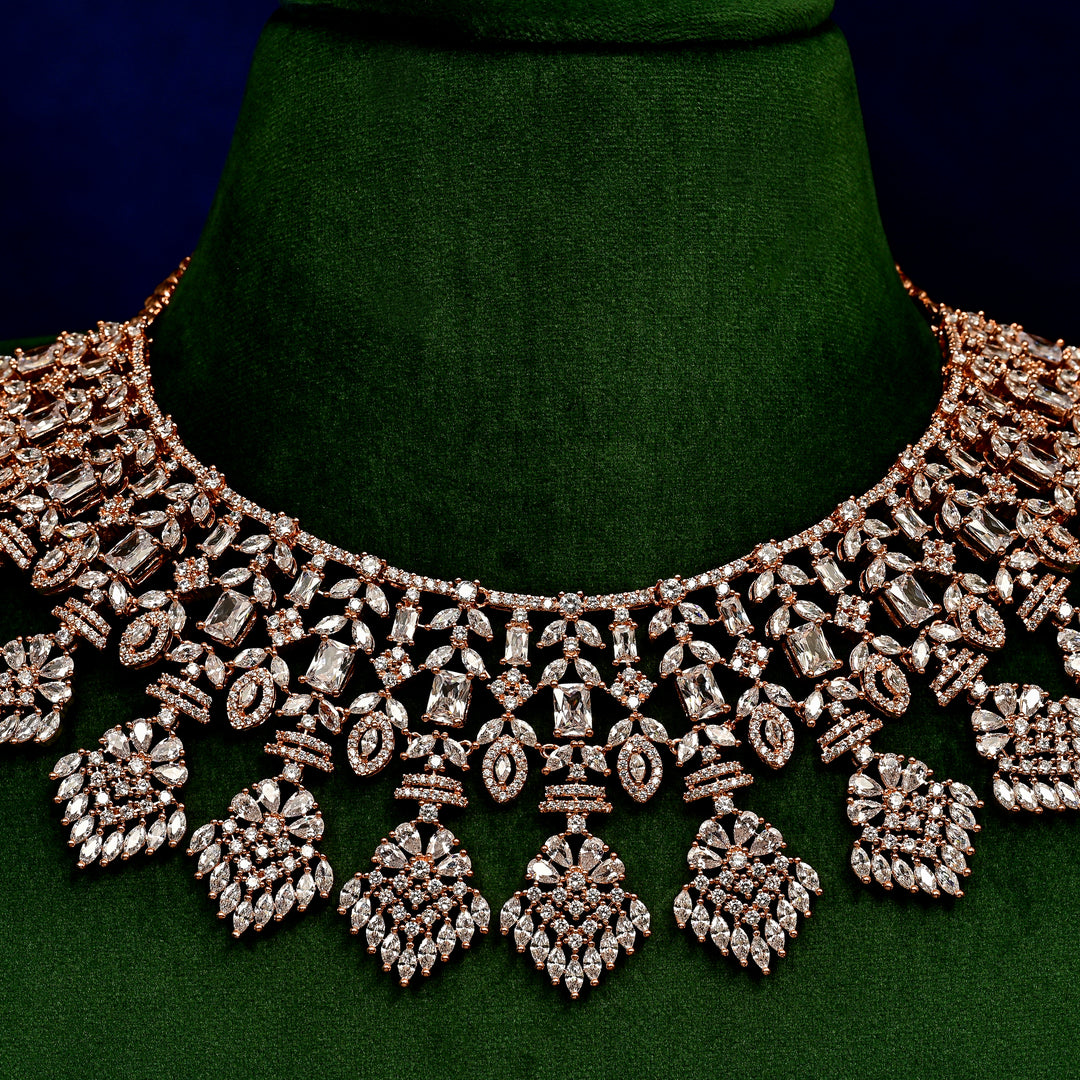 CZ Necklace Set