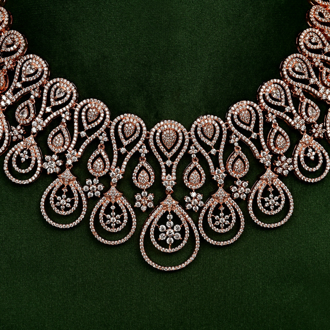 CZ Necklace Set