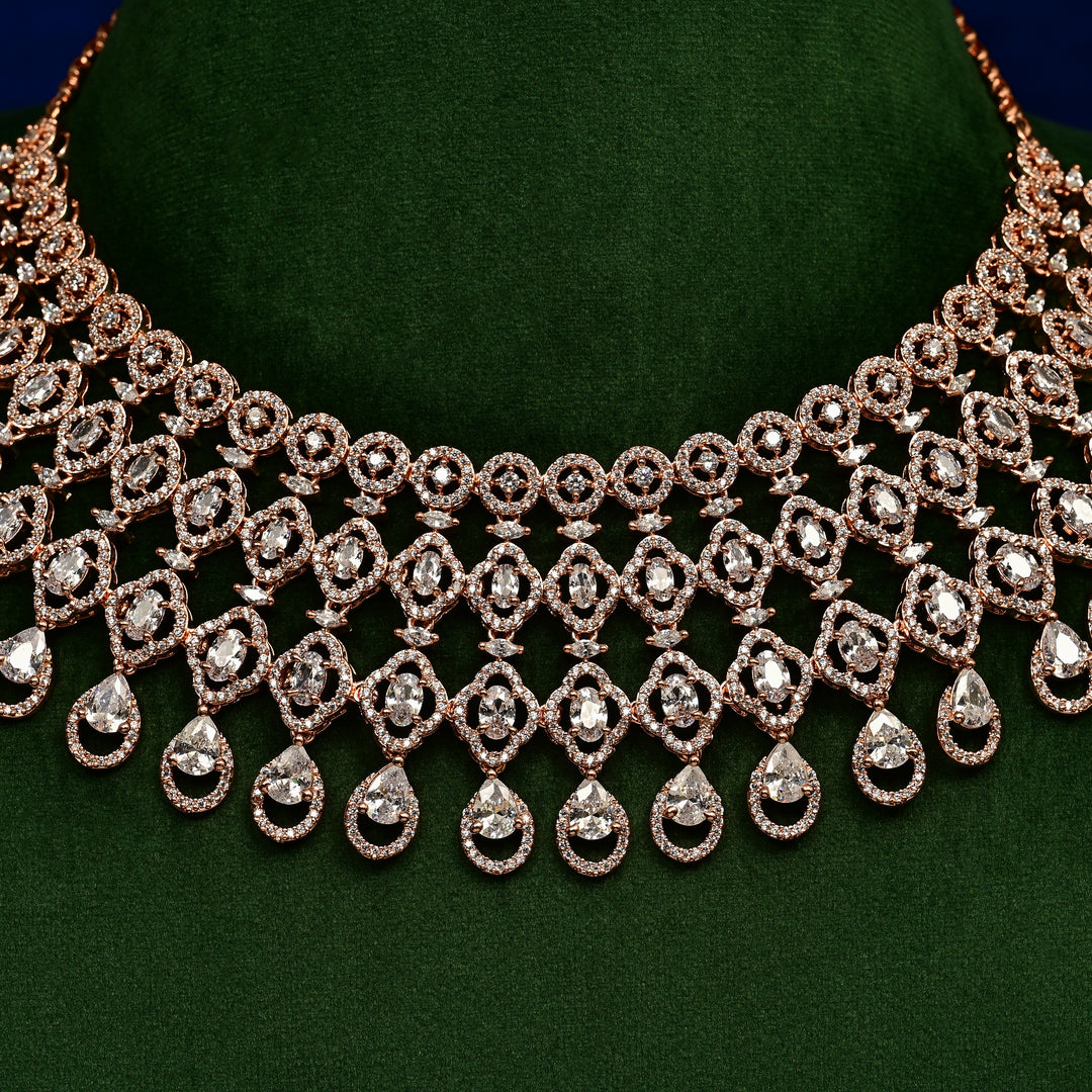 CZ Necklace Set