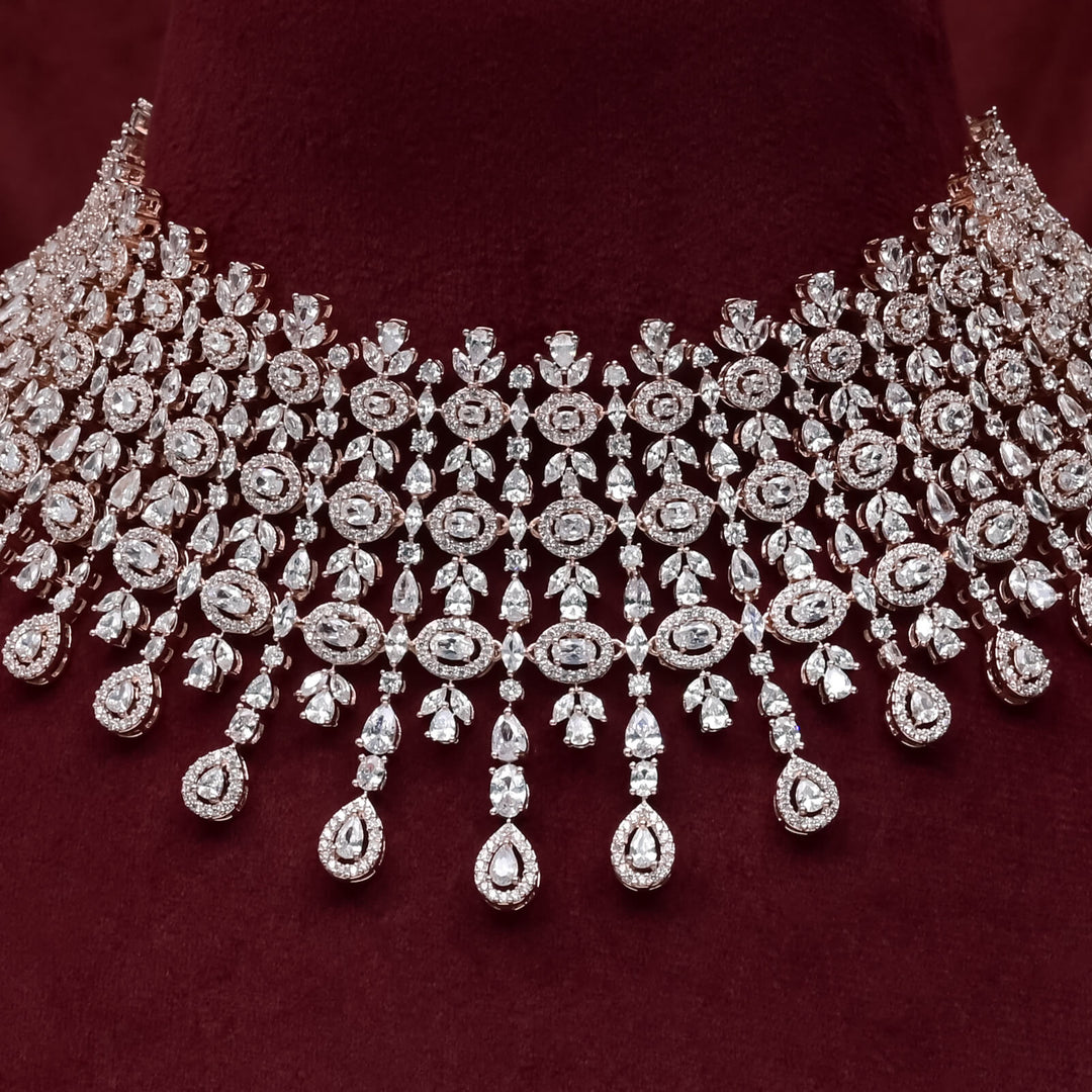 CZ Necklace Set