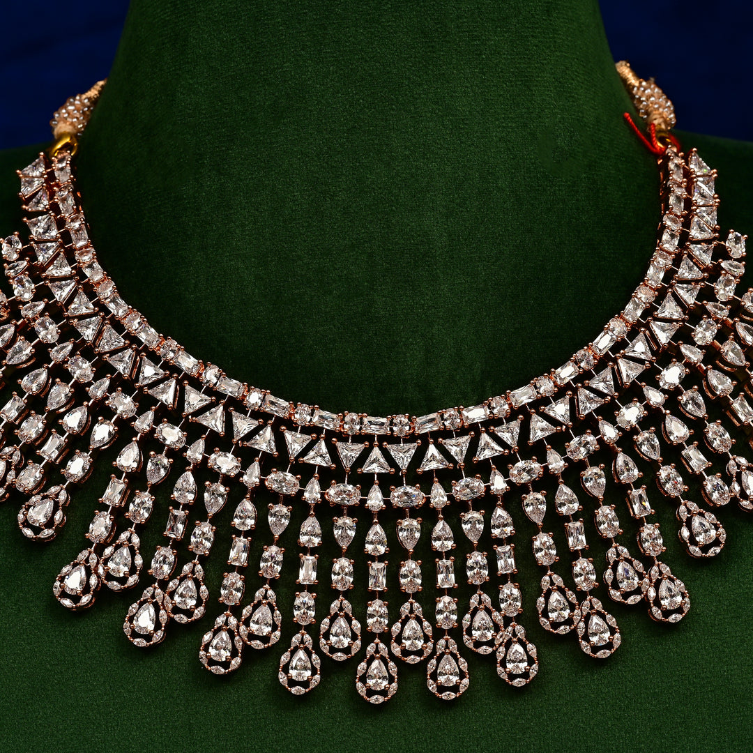 CZ Necklace Set
