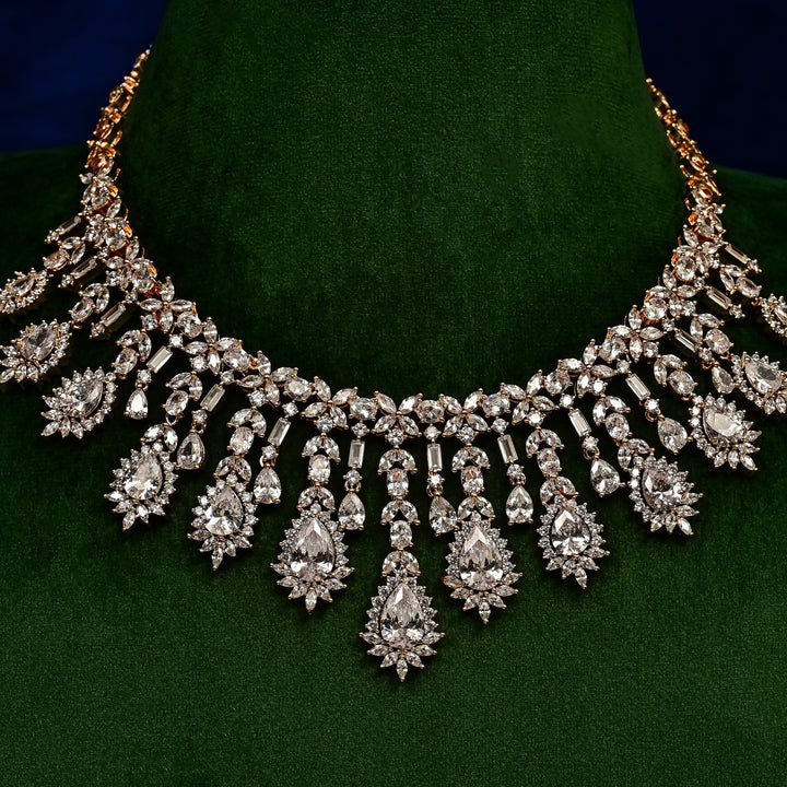 CZ Necklace Set