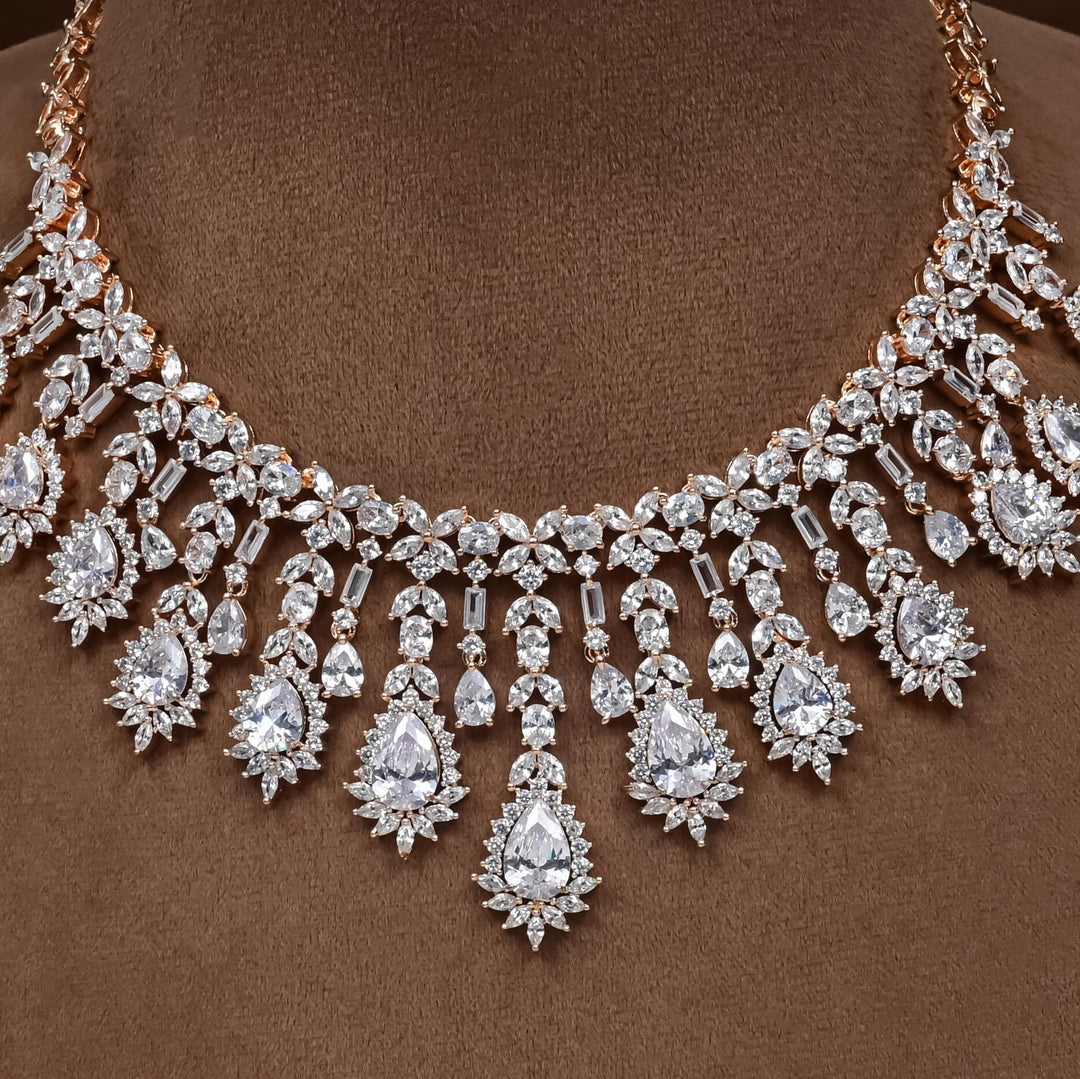CZ Necklace Set