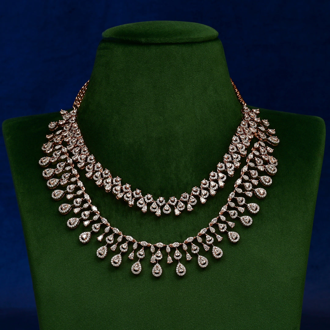 CZ Necklace Set
