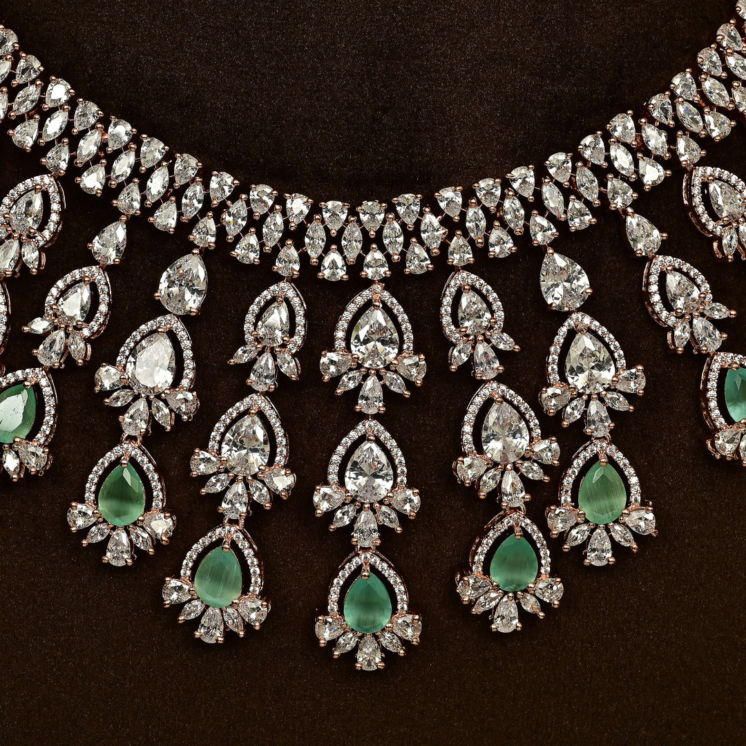 CZ Necklace Set