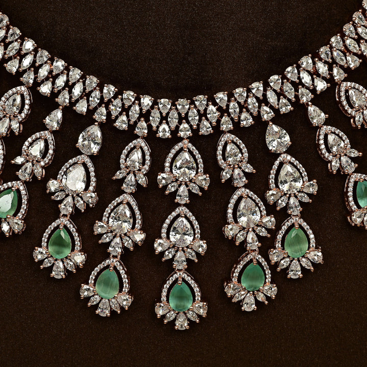 CZ Necklace Set