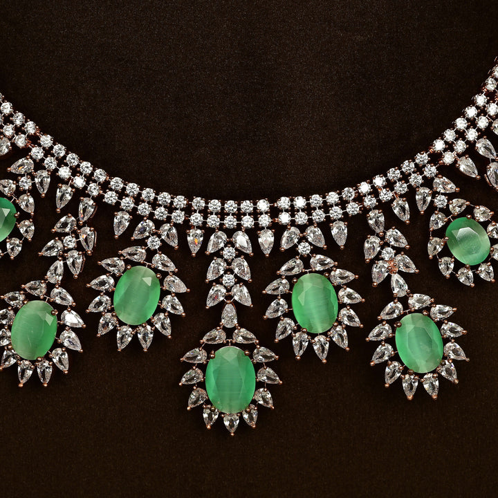 CZ Necklace Set