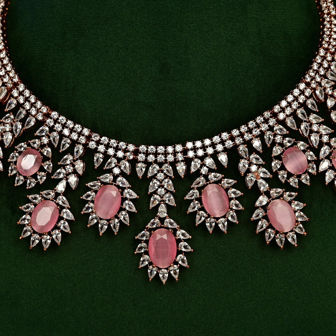 CZ Necklace Set