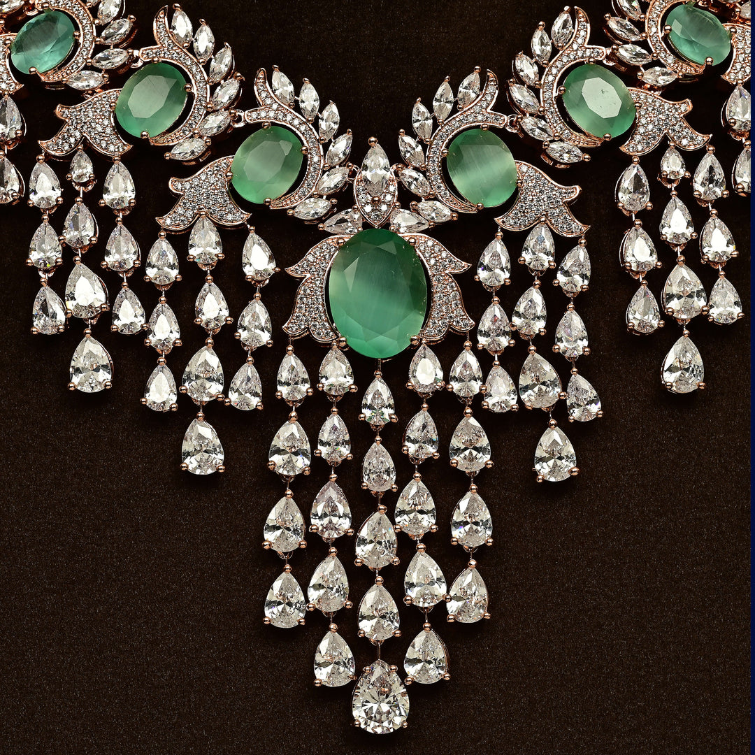 CZ Necklace Set