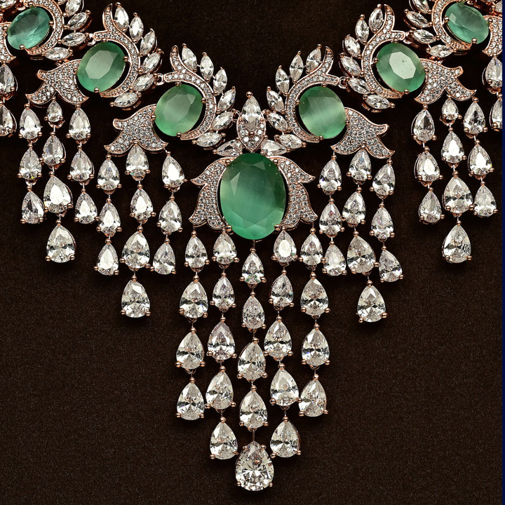 CZ Necklace Set