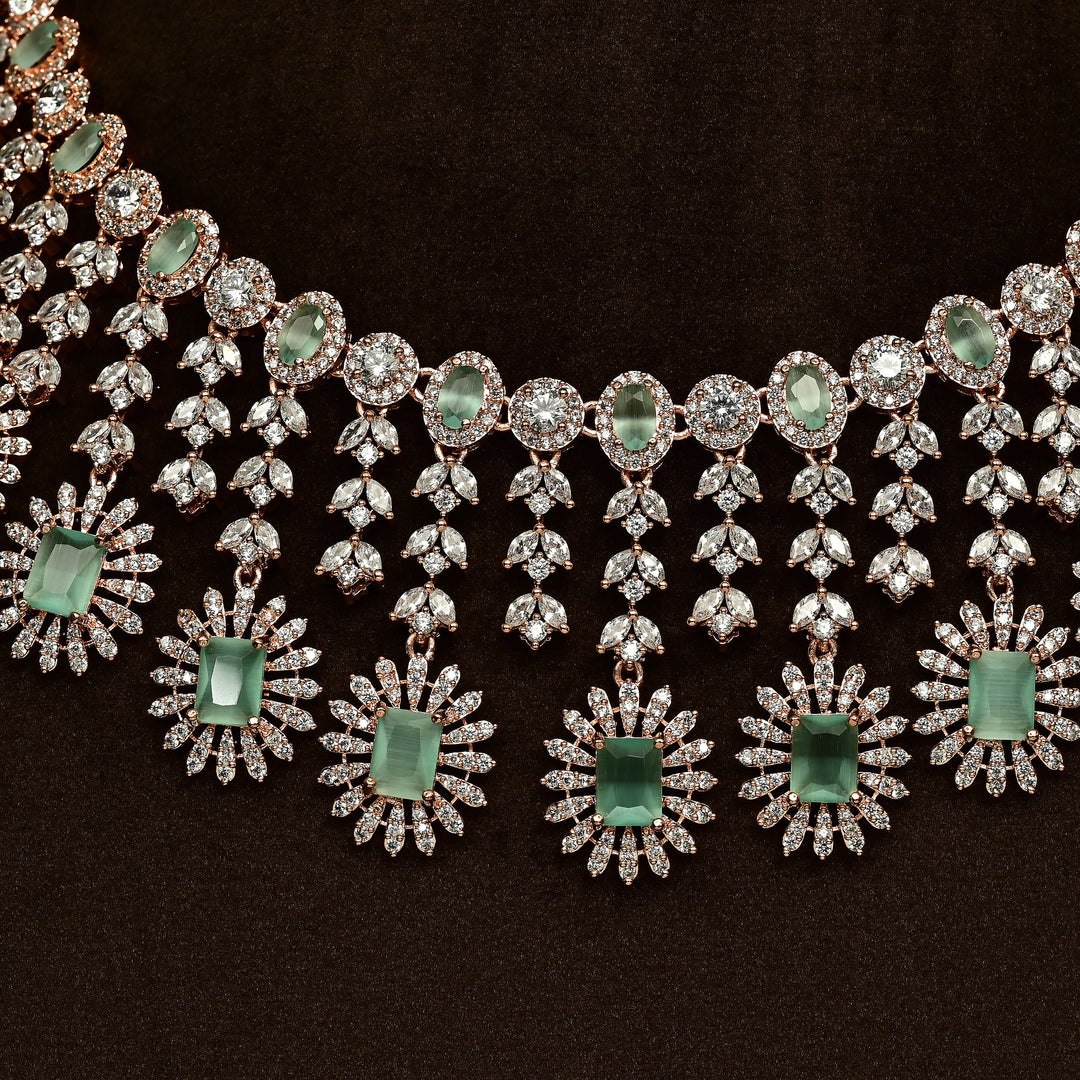 CZ Necklace Set