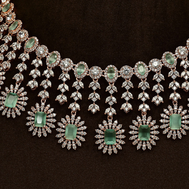 CZ Necklace Set