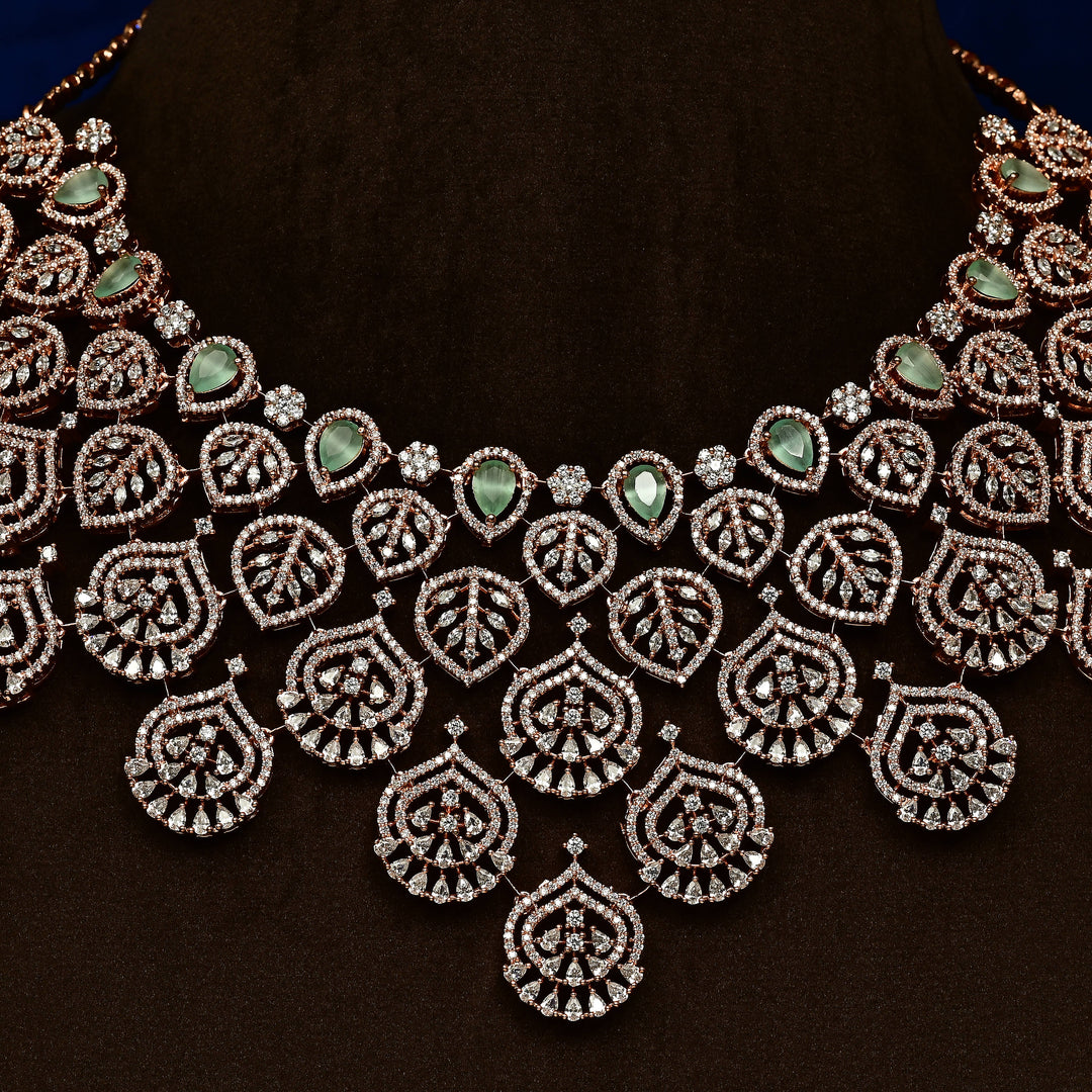 CZ Necklace Set