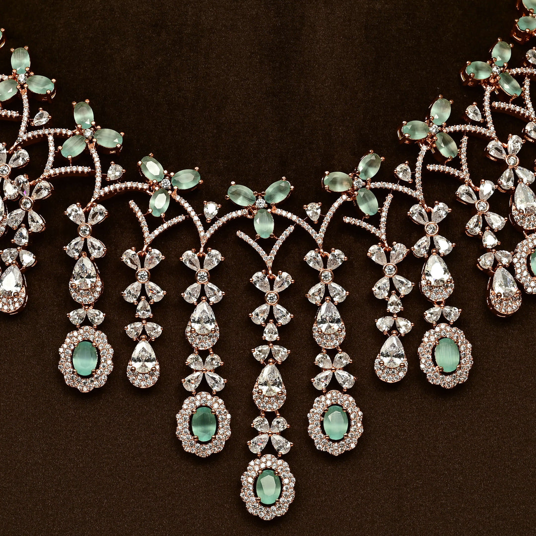 CZ Necklace Set
