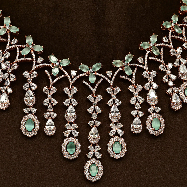 CZ Necklace Set