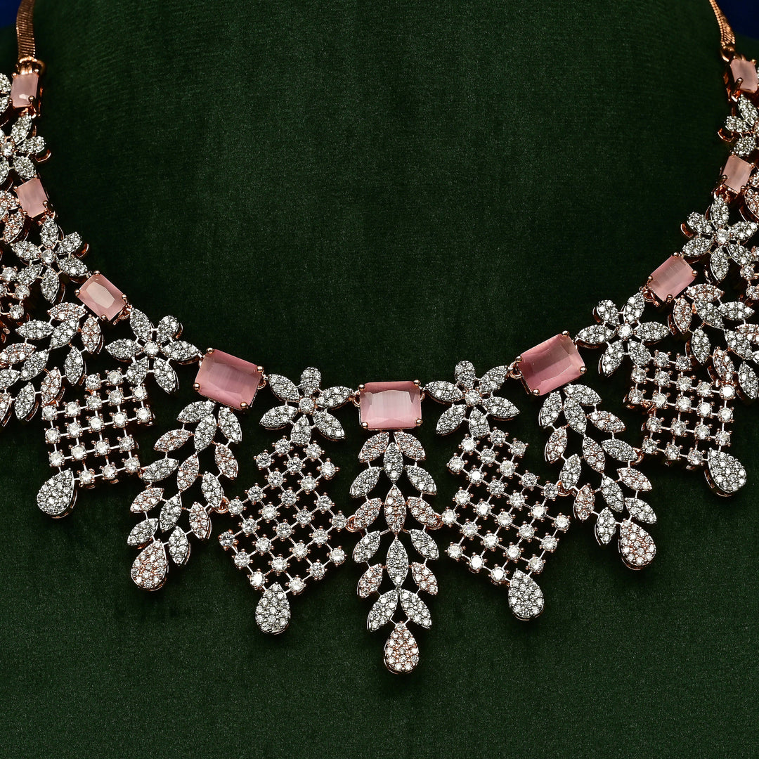CZ Necklace Set