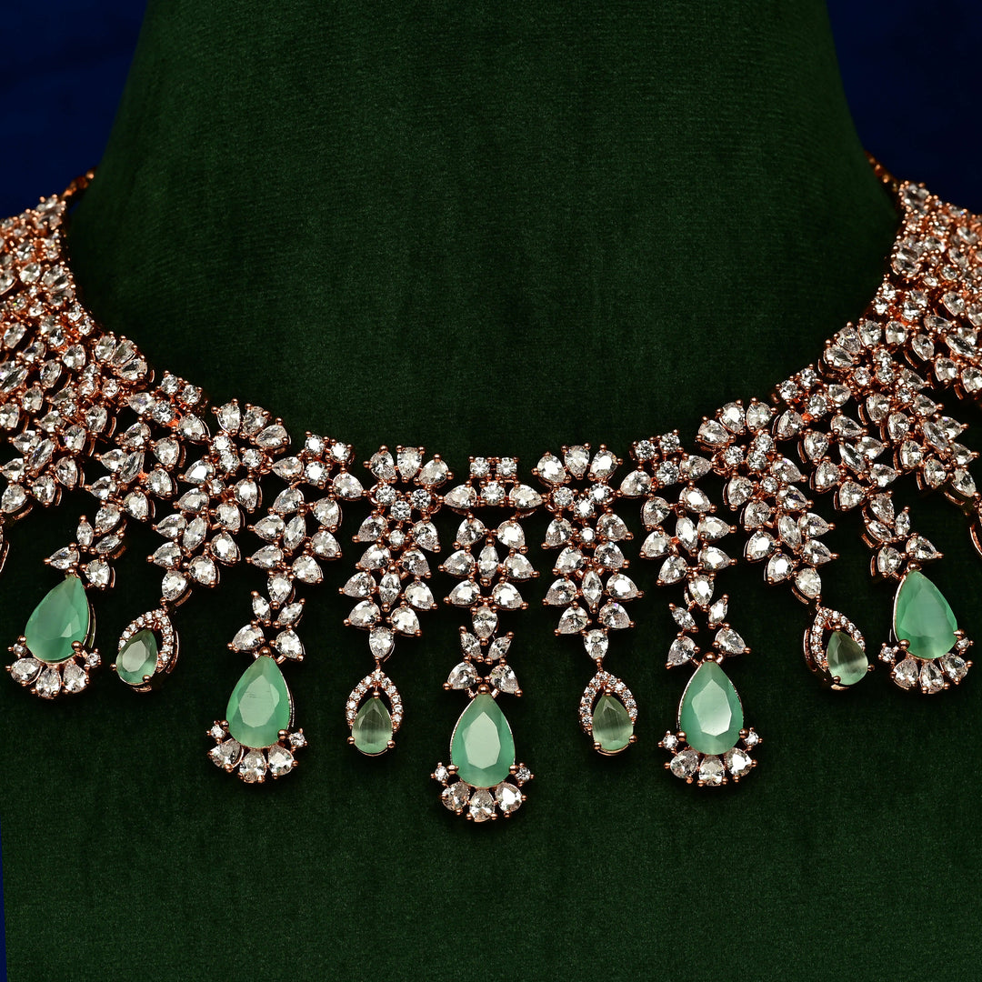 CZ Necklace Set