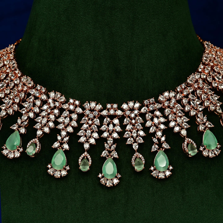 CZ Necklace Set