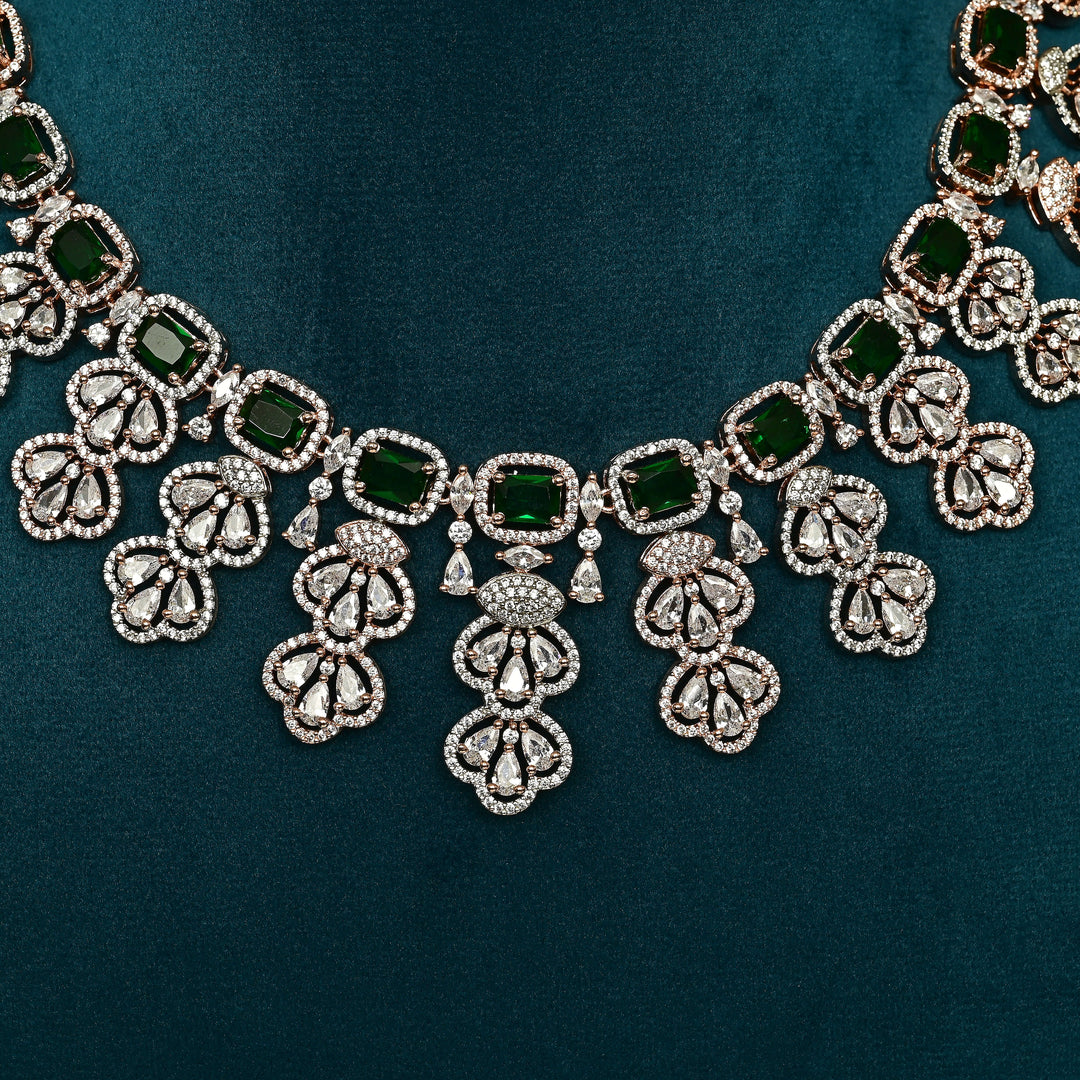 CZ Necklace Set