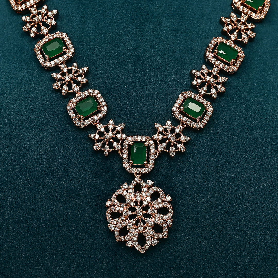 CZ Necklace Set