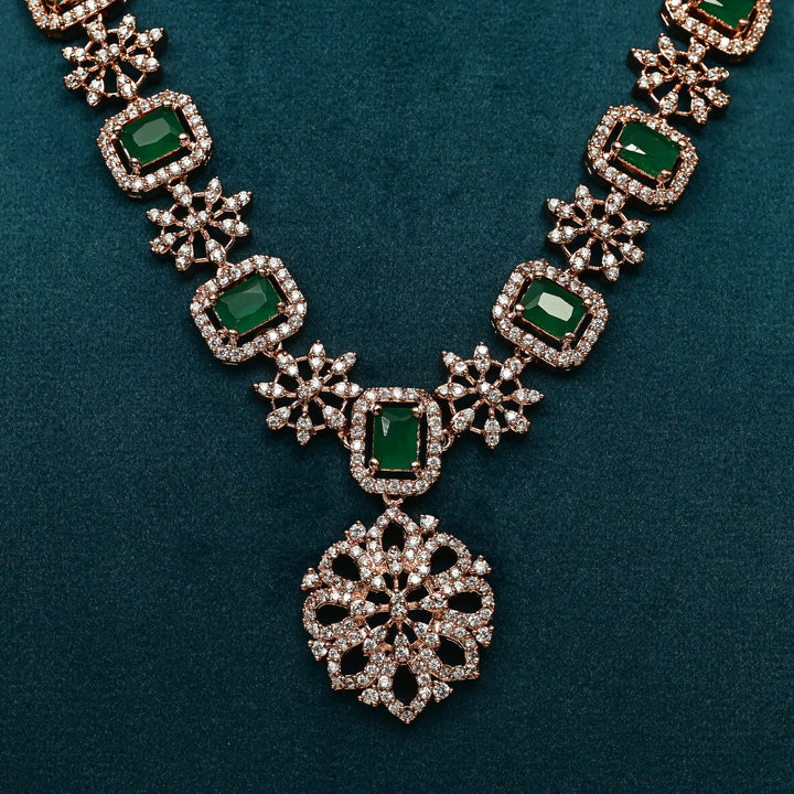 CZ Necklace Set
