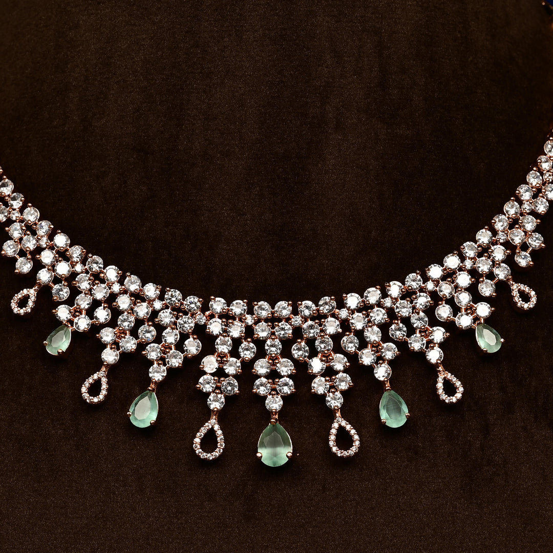CZ Necklace Set