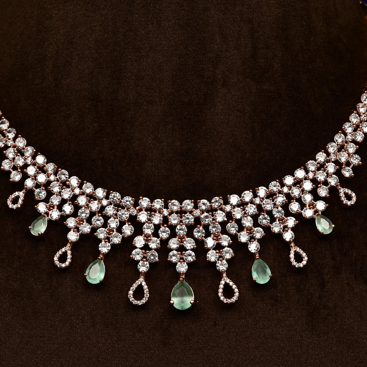 CZ Necklace Set