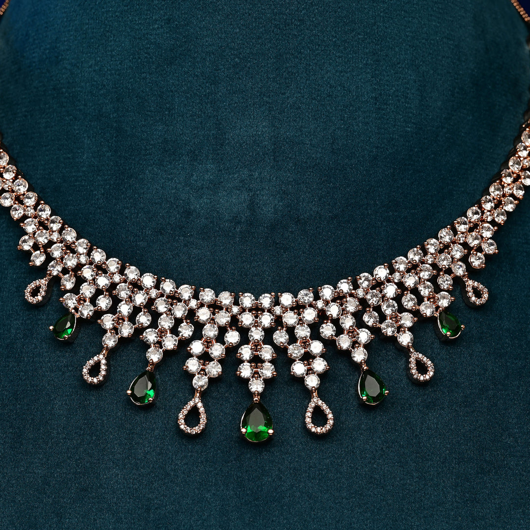 CZ Necklace Set
