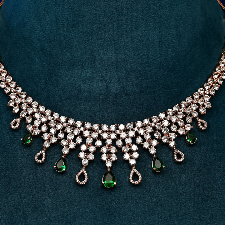 CZ Necklace Set