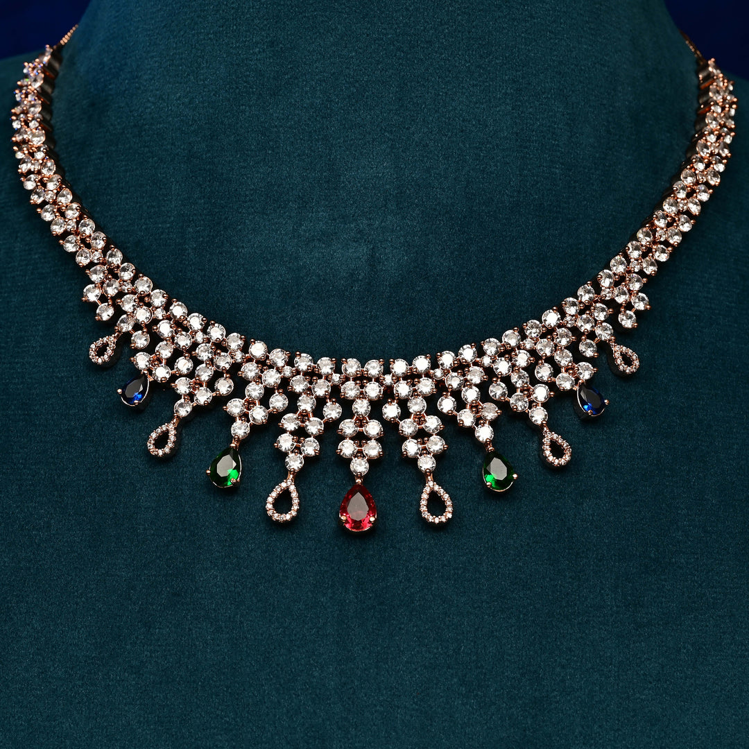 CZ Necklace Set