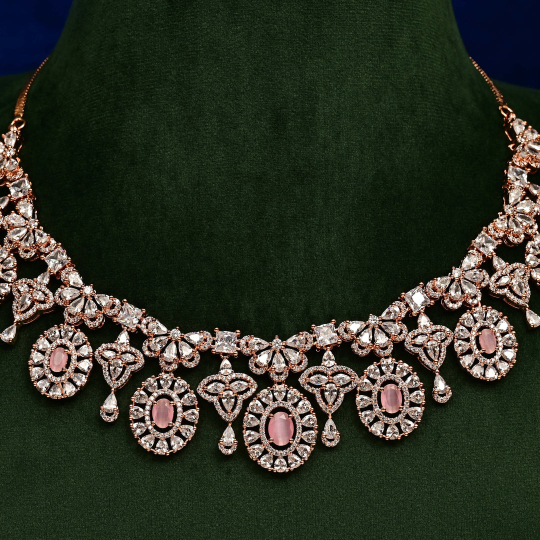 CZ Necklace Set