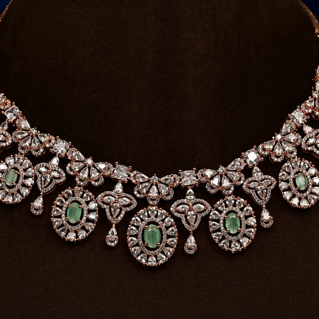 CZ Necklace Set