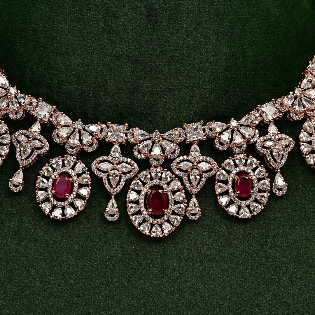 CZ Necklace Set