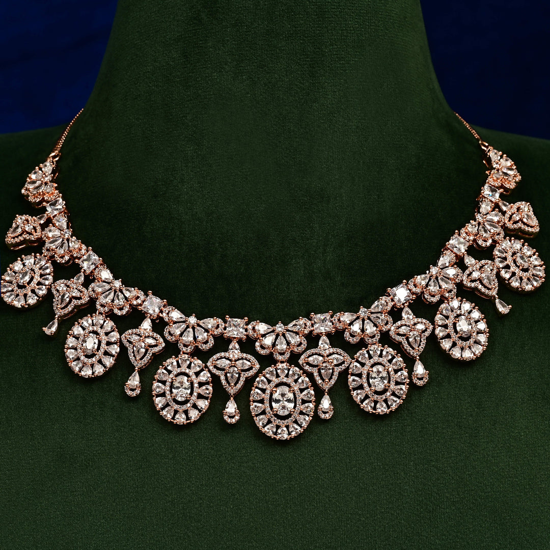 CZ Necklace Set
