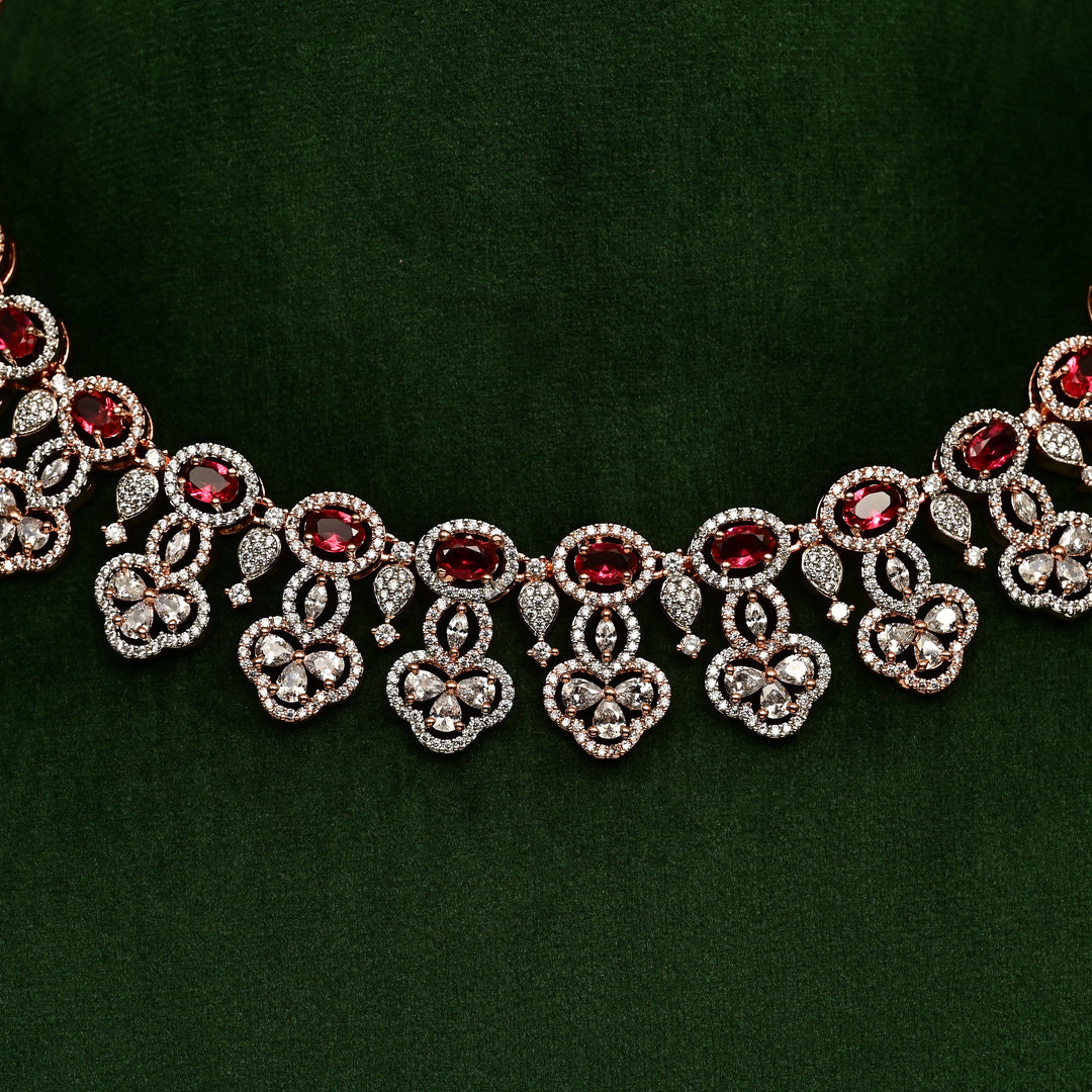 CZ Necklace Set