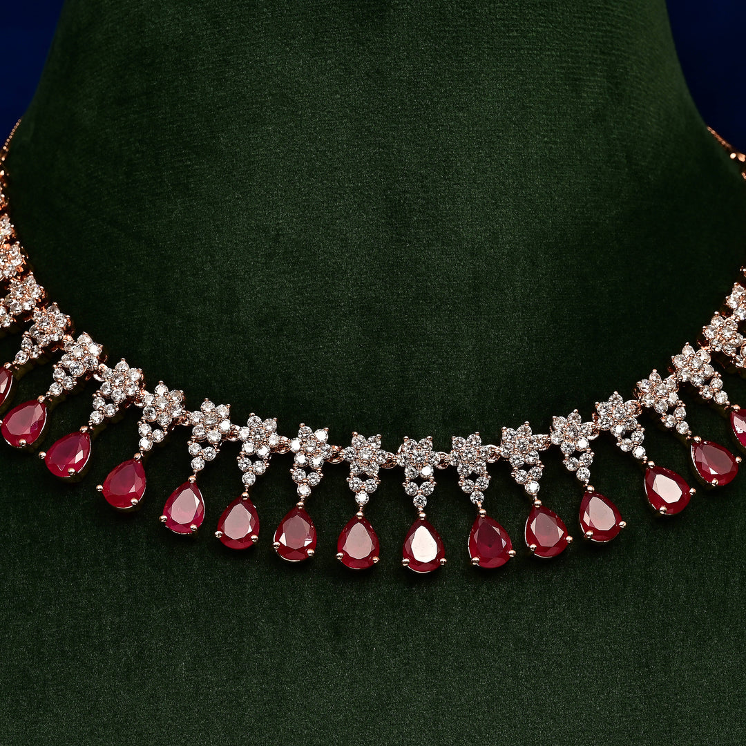 CZ Necklace Set