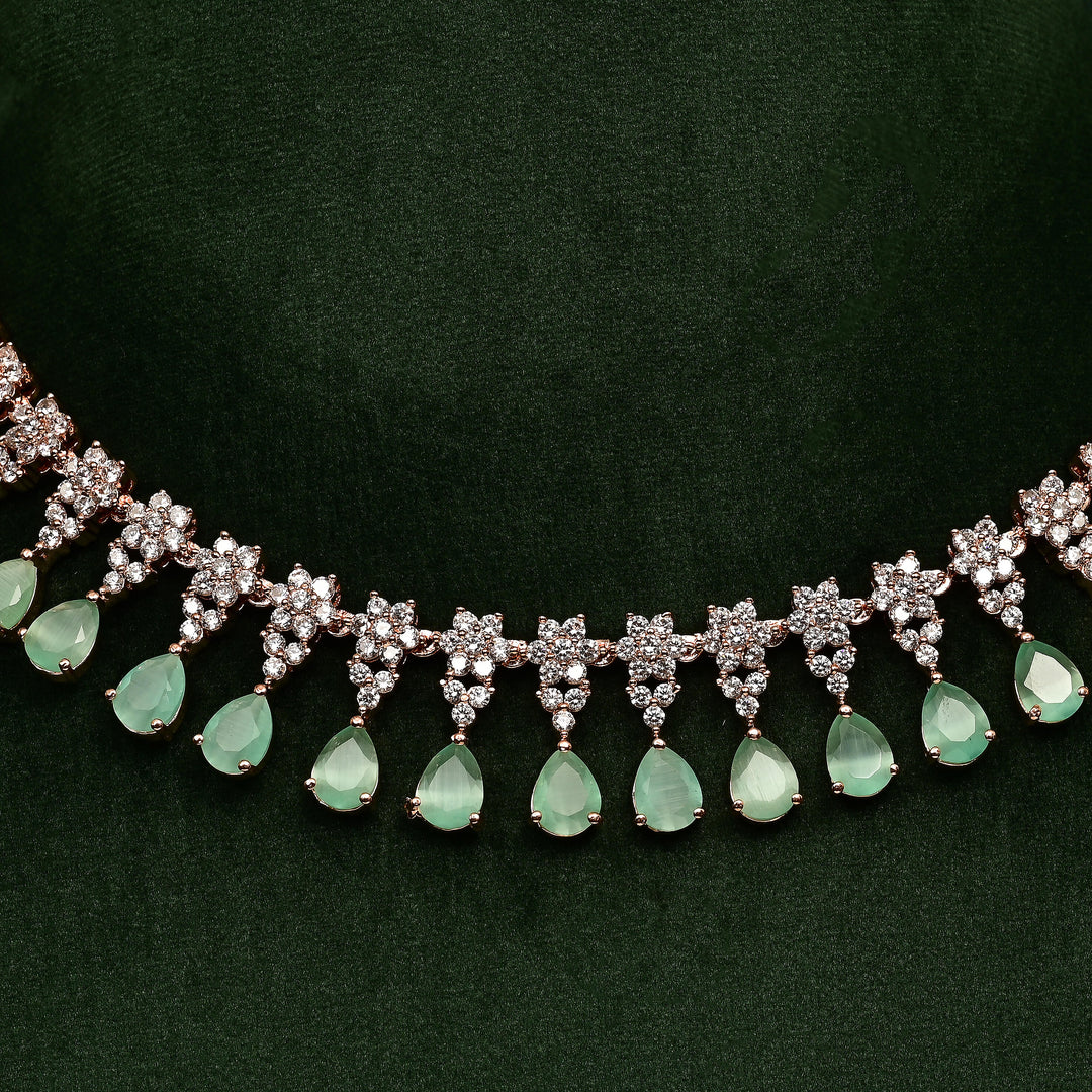 CZ Necklace Set